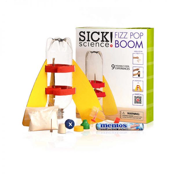 BE AMAZING TOYS SICK SCIENCE FIZZ POP BOOM BAT6045