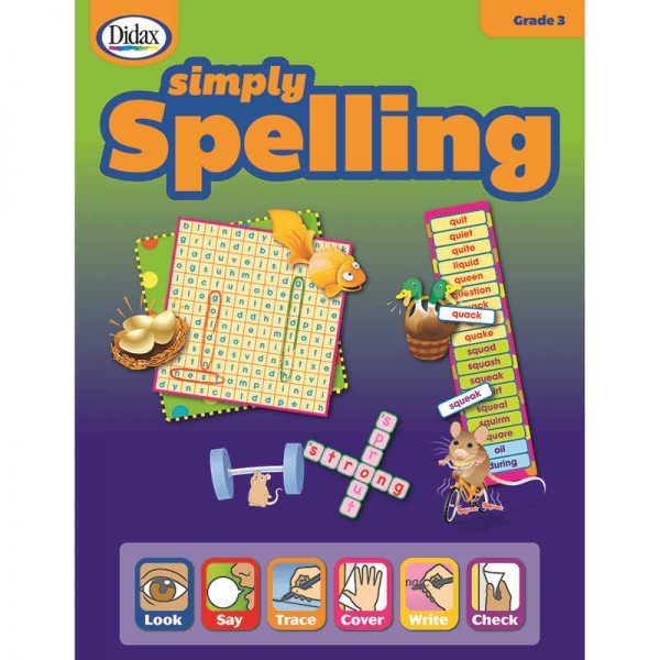 DIDAX SIMPLY SPELLING GRADE 3 DD-556597
