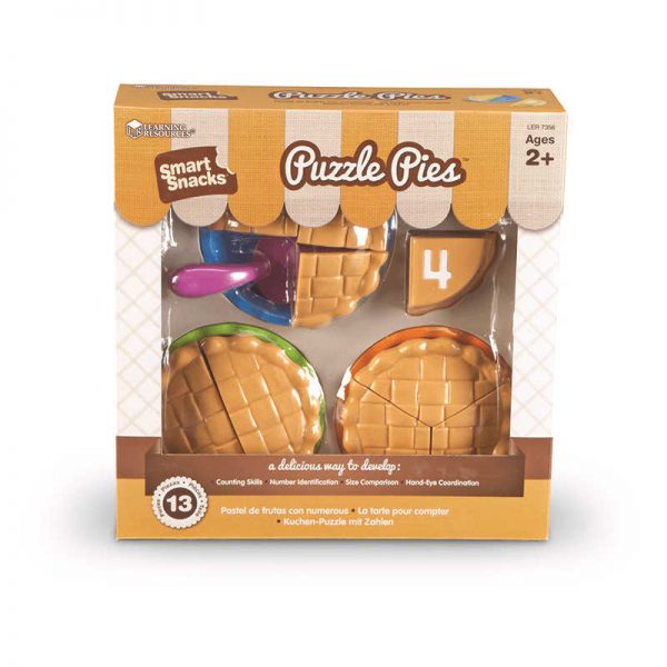 LEARNING RESOURCES SMART SNACKS PUZZLE PIES LER7356