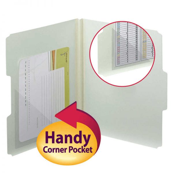 SMEAD MANUFACTURING COMPANY SMEAD 100CT 4X4 SELF ADHESIVE POLY POCKETS CORNER POCKET SMD68140