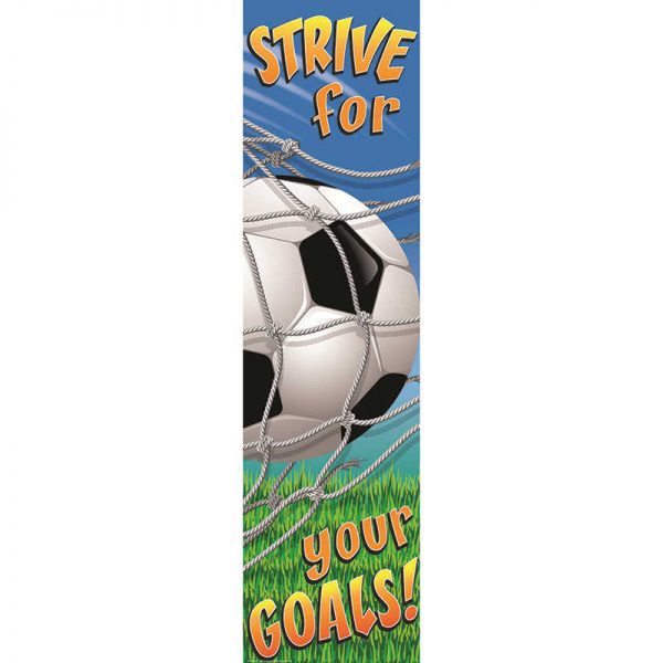 EUREKA SOCCER MOTIVATIONAL BANNER 4FT EU-849026
