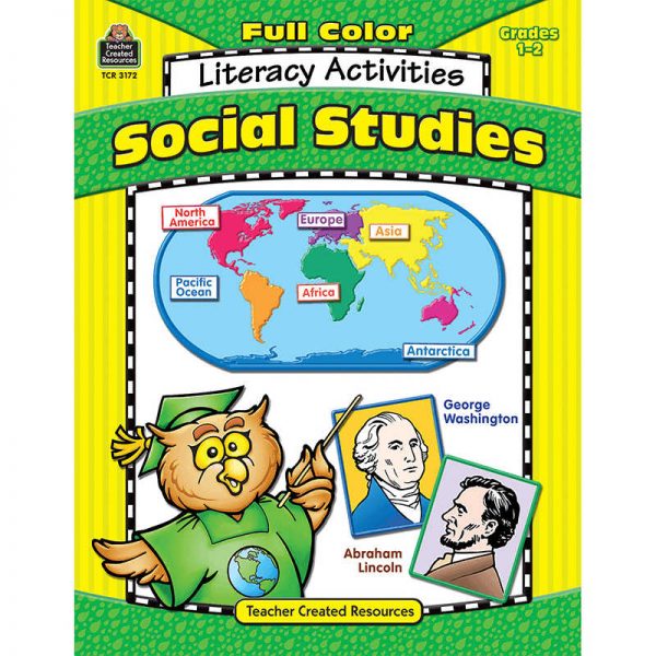 TEACHER CREATED RESOURCES SOCIAL STUDIES LITERACY ACTIVITIES TCR3172