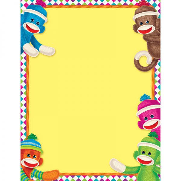 TREND ENTERPRISES INC. SOCK MONKEY LEARNING CHART T-38470
