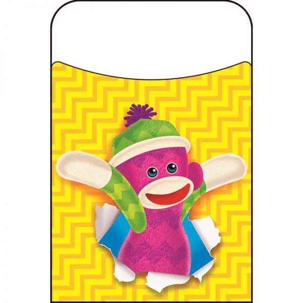 TREND ENTERPRISES INC. SOCK MONKEYS TERRIFIC POCKETS T-77005