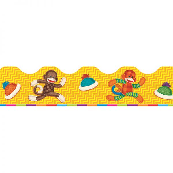 TREND ENTERPRISES INC. SOCK MONKEYS TERRIFIC TRIMMERS T-92655