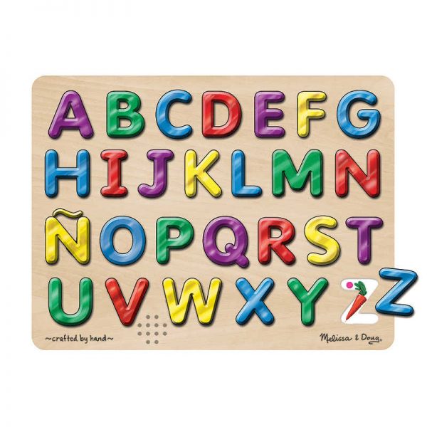 MELISSA & DOUG SPANISH ALPHABET SOUND PUZZLE 27PCS LCI723
