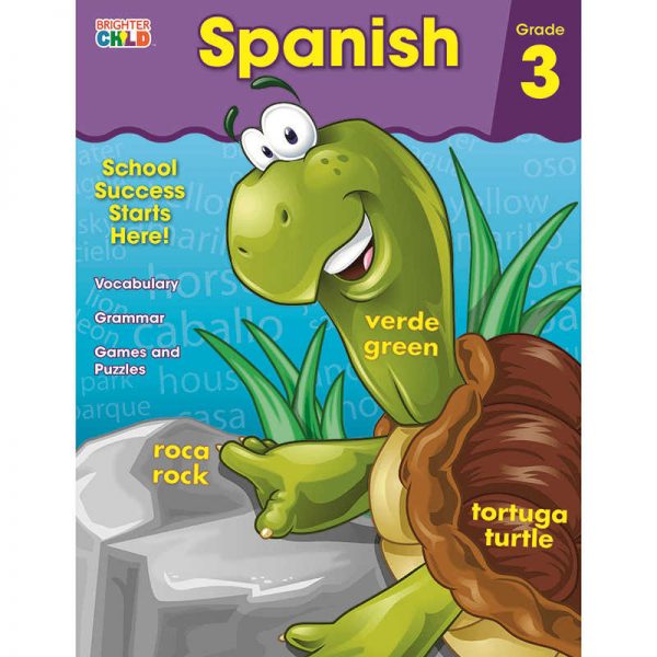 CARSON DELLOSA SPANISH GRADE 3 CD-704887