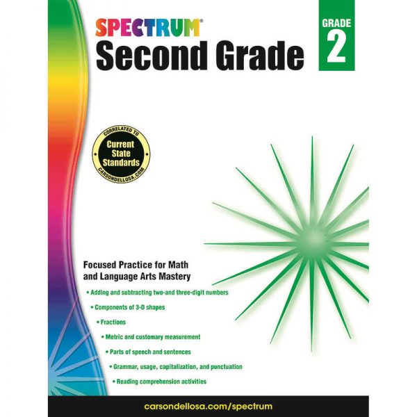 CARSON DELLOSA SPECTRUM GRADE 2 CD-704871
