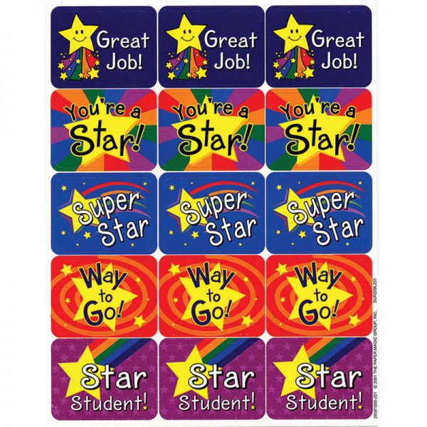 EUREKA STARS SUCCESS STICKERS EU-658100