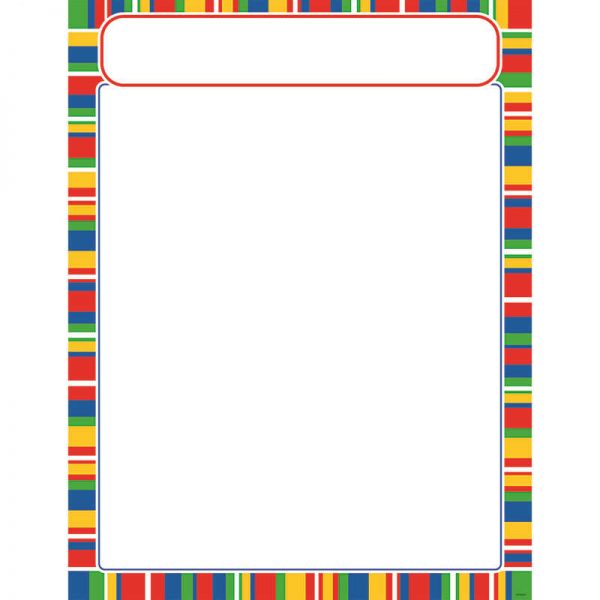 TREND ENTERPRISES INC. STRIPE-TACULAR CANDY LEARNING CHART T-38634
