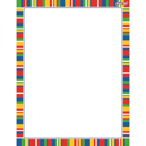TREND ENTERPRISES INC. STRIPE-TACULAR CANDY WIPE OFF CHART T-27343
