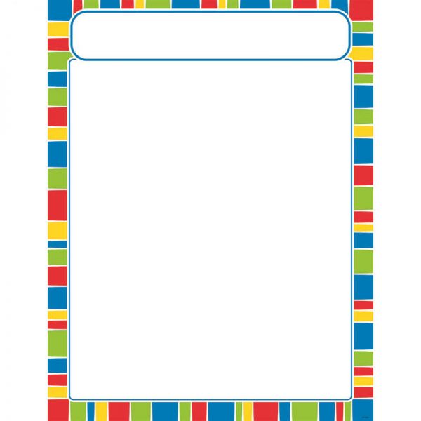 TREND ENTERPRISES INC. STRIPE-TACULAR CHEERFUL LEARNING CHART T-38633