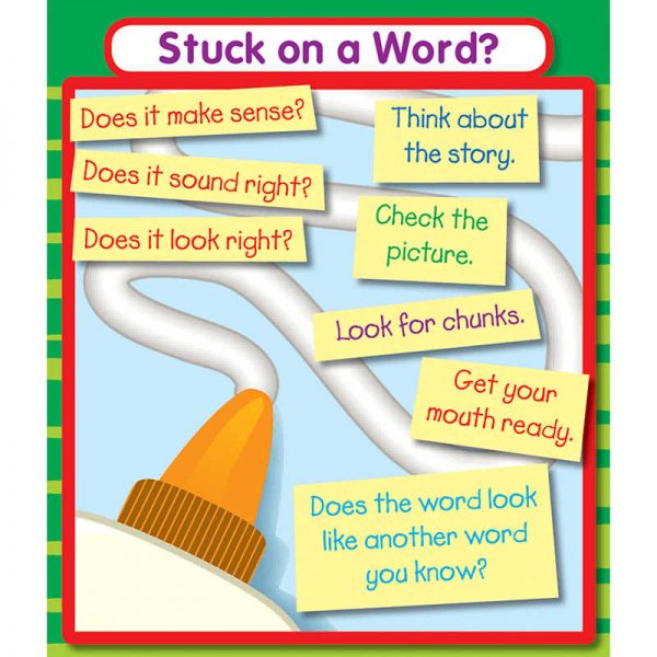 CARSON DELLOSA STUCK ON A WORD STICKERS CD-168071