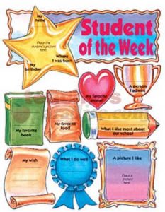 FRANK SCHAFFER PUBLICATIONS Student of the Week Chart FS-2483 ...