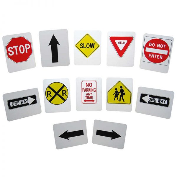THE STORYBOARD STYRENE STREET SIGNS SRBRSS3