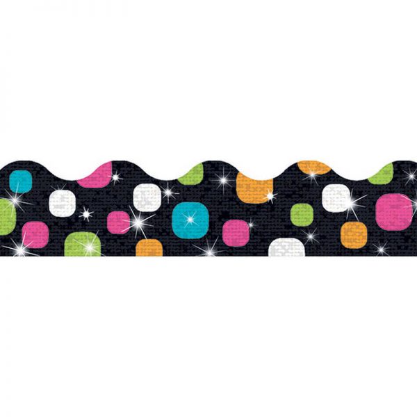 TREND ENTERPRISES INC. SUPER DUPER DOTS DISCO SPARKLE PLUS TERRIFIC TRIMMERS T-92415