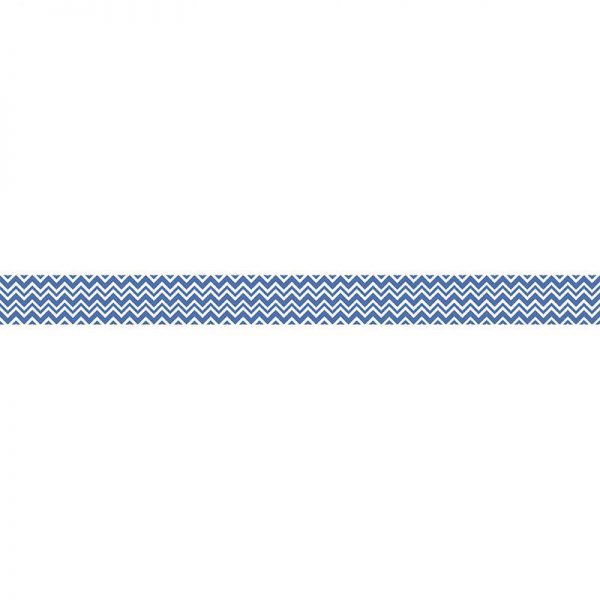 CARSON DELLOSA SUPER POWER BLUE CHEVRON STRAIGHT BORDERS CD-108241