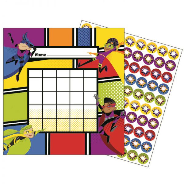 CARSON DELLOSA SUPER POWER MINI INCENTIVE CHARTS CD-148028