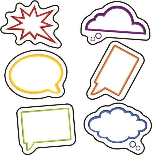 CARSON DELLOSA SUPER POWER SPEECH BUBBLES CUT OUTS CD-120187