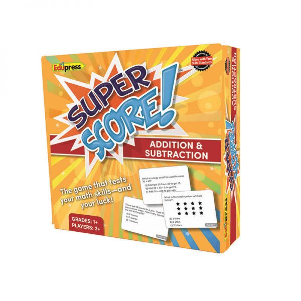 TEACHER CREATED RESOURCES SUPER SCORE GAME ADD SUB GRADE 1-2 EP-2080