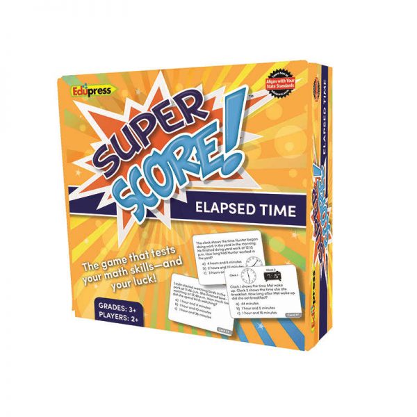 TEACHER CREATED RESOURCES SUPER SCORE GAME ELAPSED TIME GRADE 3 EP-2082