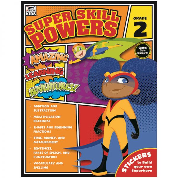 CARSON DELLOSA SUPER SKILL POWERS GRADE 2 CD-704938