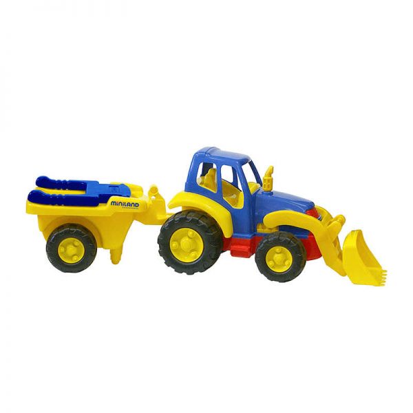 MINILAND EDUCATIONAL CORPORATION SUPER TRACTOR & TRAILER MLE29909