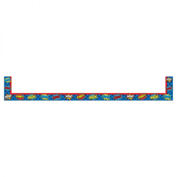 TEACHER CREATED RESOURCES SUPERHERO MAGNETIC POCKETS LARGE TCR20727
