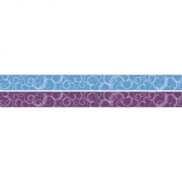 BARKER CREEK SURFS UP NORTH SHORE DOUBLE SIDED BORDER LAS974B