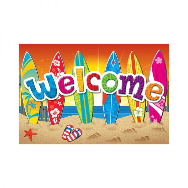 TEACHER CREATED RESOURCES SURFS UP WELCOME POSTCARDS TCR5363