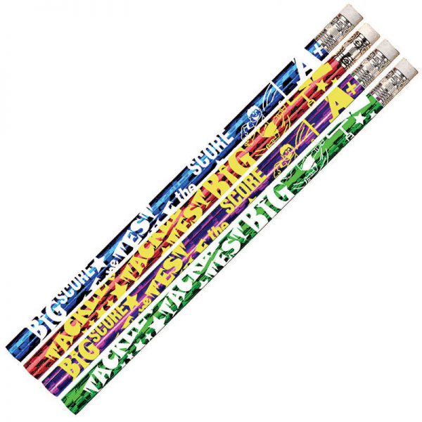 MUSGRAVE PENCIL CO INC TACKLE THE TEST PENCIL PACK OF 12 MUS2492D
