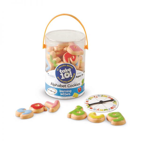 LEARNING RESOURCES TAKE 10 GAMES ALPHABET COOKIES LER9443D