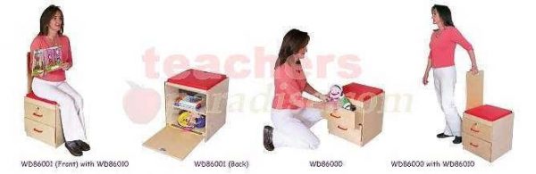 WOOD DESIGNS Teachers Scooter Stool Handle/Backrest WD-86010