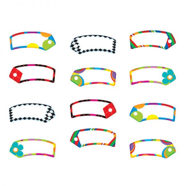 TREND ENTERPRISES INC. TERRIFIC TAGS MINI ACCENTS VARIETY PACK T-10886