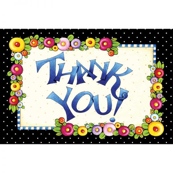 TEACHER CREATED RESOURCES THANK YOU POSTCARDS 30PK MARY ENGELBREIT TCR4807