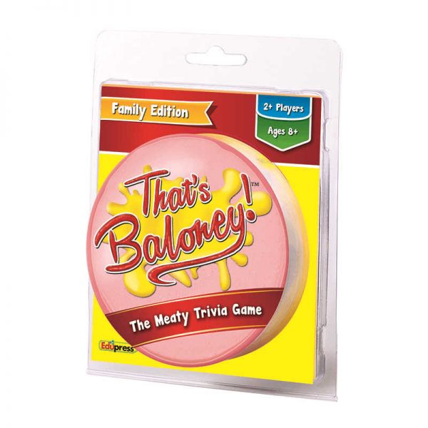 EDUPRESS THATS BALONEY GAME FAMILY EDITION EP-349