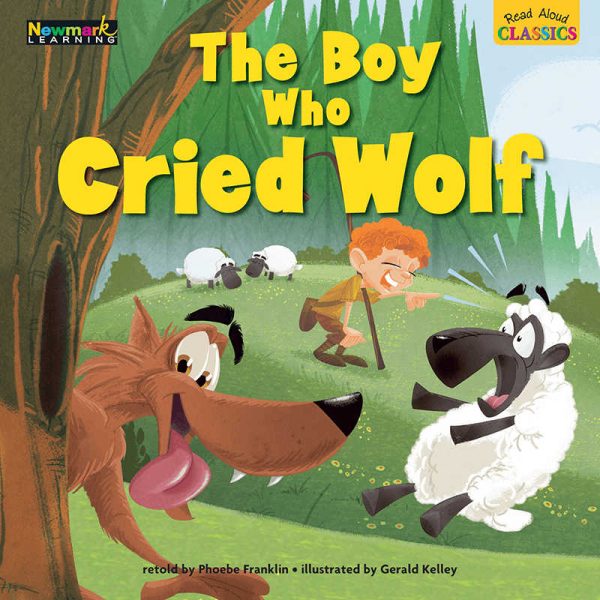 NEWMARK LEARNING THE BOY WHO CRIED WOLF READ ALOUD CLASSICS LAP BOOKS NL-2294