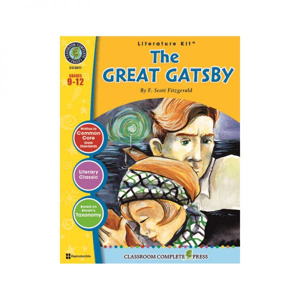 CLASSROOM COMPLETE PRESS THE GREAT GATSBY F SCOTT FITZGERALD LIT KIT GRADE 9-12 CCP2011