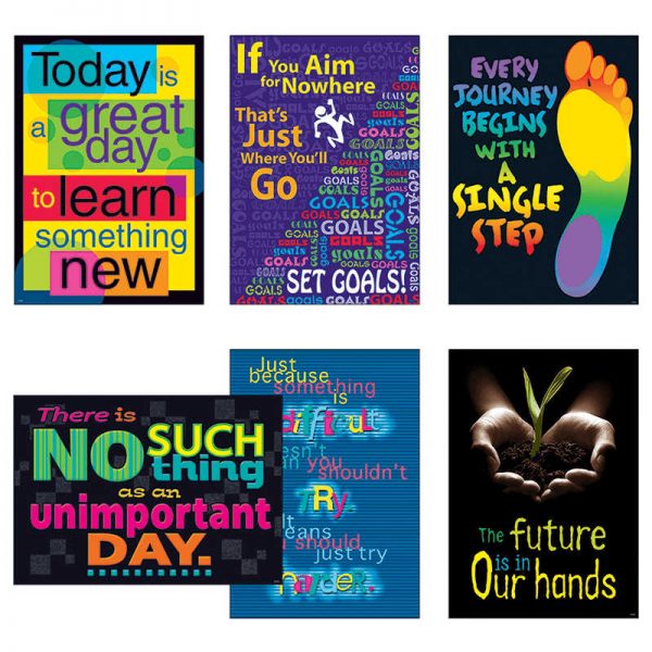 TREND ENTERPRISES INC. THINK & INSPIRE ARGUS POSTER COMBO PACK T-A67932