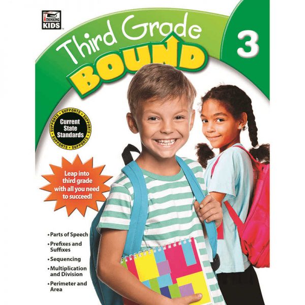 CARSON DELLOSA THIRD GRADE BOUND CD-704636