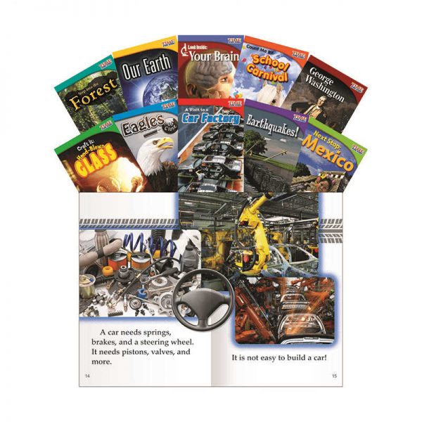 SHELL EDUCATION TIME FOR KIDS GRADE 2 SET 1 10 BOOK SET ENGLISH SEP16101