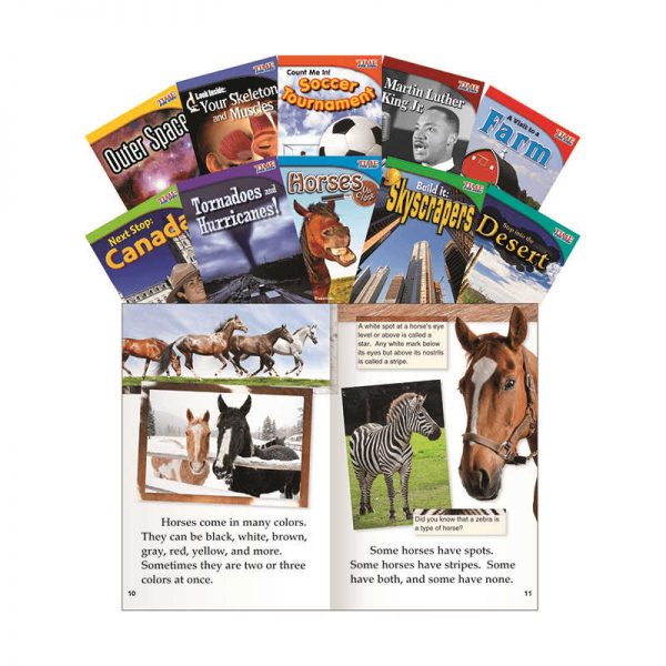 SHELL EDUCATION TIME FOR KIDS GRADE 2 SET 2 10 BOOK SET ENGLISH SEP16103
