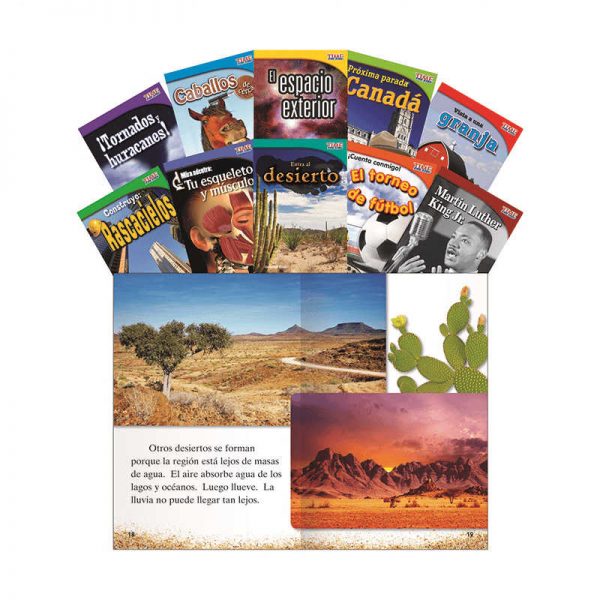 SHELL EDUCATION TIME FOR KIDS GRADE 2 SET 2 10 BOOK SET SPANISH SEP16104