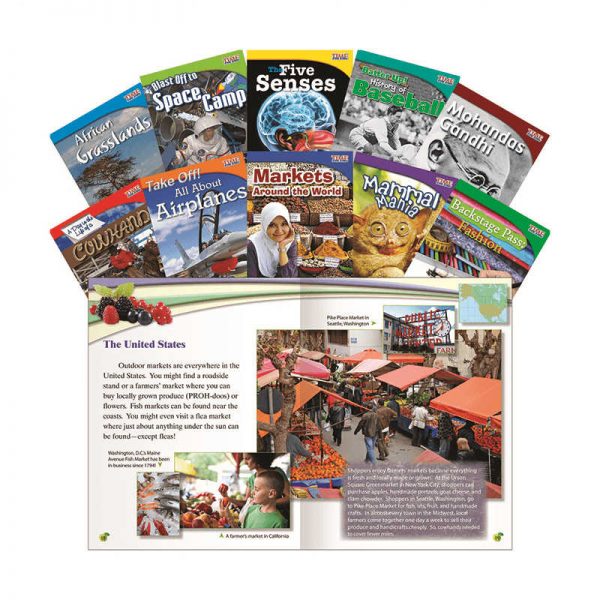 SHELL EDUCATION TIME FOR KIDS GRADE 3 SET 1 10 BOOK SET ENGLISH SEP16107