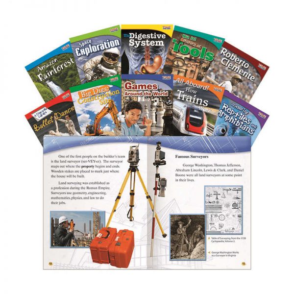 SHELL EDUCATION TIME FOR KIDS GRADE 3 SET 2 10 BOOK SET ENGLISH SEP16109