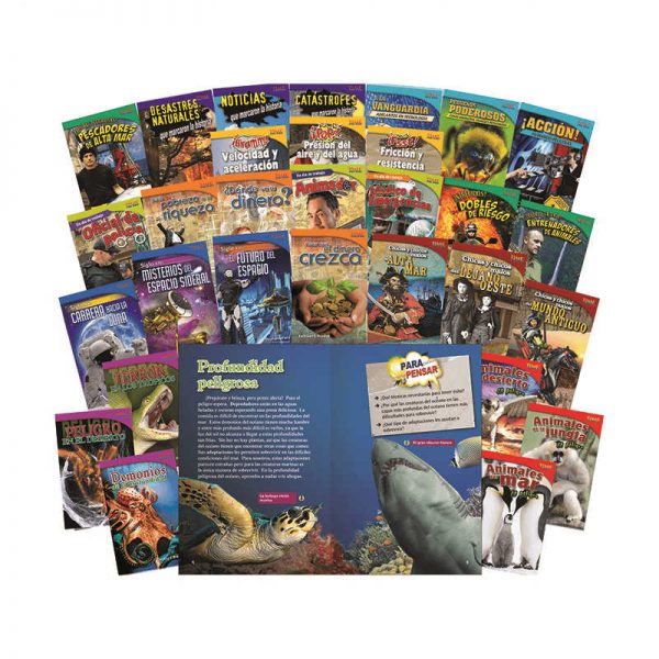 SHELL EDUCATION TIME FOR KIDS GRADE 5 30 BOOK SET SPANISH SEP20222