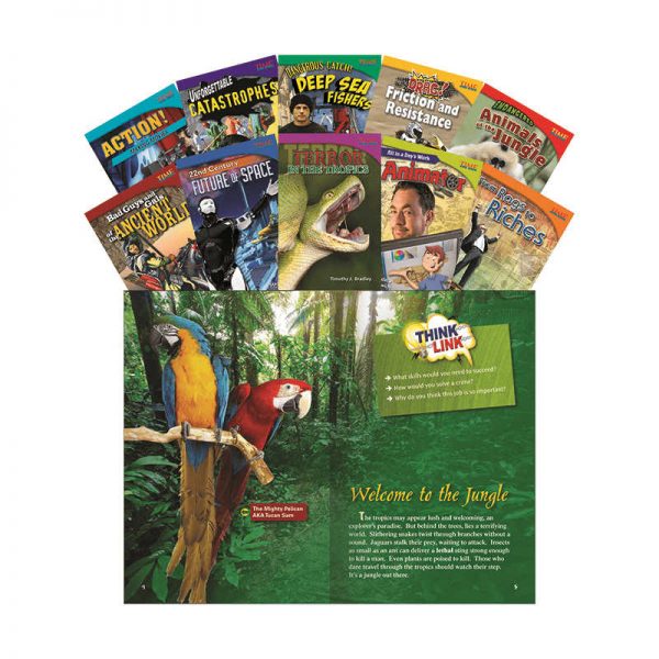 SHELL EDUCATION TIME FOR KIDS GRADE 5 SET 3 10 BOOK SET ENGLISH SEP18255