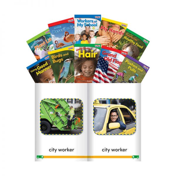 SHELL EDUCATION TIME FOR KIDS GRADE K SET 1 10 BOOK ST SEP24706