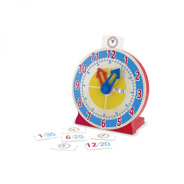MELISSA & DOUG TURN & TELL CLOCK LCI4284