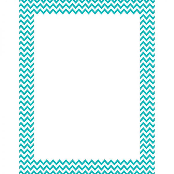 CREATIVE TEACHING PRESS TURQUOISE CHEVRON CHART CTP0967